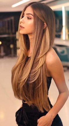 Hairstyles Bride, Long Face Hairstyles, Gorgeous Hair Color, Long Hair Color, Brown Hair Balayage, Balayage Hair Blonde, Highlights Brown Hair, Blonde Hair With Highlights, Brown Blonde Hair