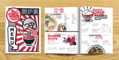 IRORI Japanese Restaurant. Menu Redesign/Concept on Behance Japanese Menu Design, Japanese Restaurant Menu, Menu Design Layout, Ramen House, Food Truck Menu, Creative Restaurant, Japanese Menu, Ramen Restaurant