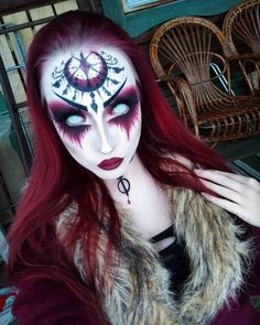 Gothic Inspiration, Fantasy Wallpaper, Horror Make-up, Halloween Tutorial, Halloween Makeup Scary, Horror Makeup, Cool Makeup Looks, Scary Halloween Costumes