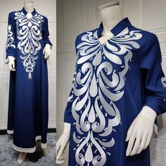 Long Sleeve Cotton Dress With Embroidery, Long Sleeve Embroidered Dress With Geometric Design, Long Sleeve Embroidered Dress With Geometric Embroidery, Casual Embroidered Festive Dresses, Winter Cotton Dress With Embroidery, Winter Embroidered Cotton Dress, Embroidered Cotton Maxi Dress For Eid, Casual Embroidered Dress For Eid, Casual Embroidered Winter Dresses