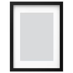 a black frame with a white border on the bottom and an empty space in the middle