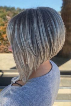 Unlock the Trend: 20 A-Line Bob Haircuts for a Fresh Spring Look Inverted A Line Bob, Short A Line Bob, A Line Haircut, Middle Part Hairstyles