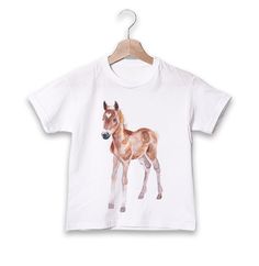 Baby Horse T-shirt, Funny Farm shirt, Cool Girl Shirt, Boy Birthday Gift, Gift for Her, Gift for Him, Baby Shower Gift, Cute Toddler Shirt *DETAILS ►Original design ►Printed in our own art studio ►Vibrant colors and super soft feel ►Premium 100% ring-spun cotton - ideal for sensitive skin ►Heat transfer process (not vinyl) ►Extra soft feel and very durable ►Eco-friendly inks, safety-approved inks ►Oeko-Tex Standard 100 certified ►All T-Shirts we use are WRAP certified ►Fit is generally true to size, if, in doubt, we recommend ordering a size up ►Please check the measurements before ordering *CARE INSTRUCTIONS To preserve the life of the print, please wash inside out on a low temperature and lay it flat to dry.  If necessary tumble dry on a low-heat setting *SIZE Kids- 2 years Kids- 4 years Unisex White T-shirt As A Gift, Baby Horse, Funny Farm, Baby Horses, Horse Shirt, Horse T Shirts, Birthday Gifts For Boys, Kids Graphic Tees, Girl Shirt