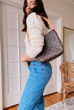 Louis Vuitton Looping Bag Outfit Vintage Louis Vuitton Bag Outfit, Louis Vuitton Loop Bag Outfit, Louis Vuitton Cite Bag Outfit, Louis Vuitton Loop Hobo Bag Outfit, Vintage Bag Outfit, Louis Vuitton Vintage Bag, Louis Vuitton Loop Bag, Louis Vuitton Bag Outfit, Louis Vuitton Brown Bag