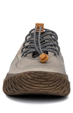 Earthy, back-to-nature design defines a versatile sneaker built from recycled materials and featuring an OrthoLite® footbed for exceptional comfort. Removable insole Recycled-polyester upper/textile lining/rubber and recycled-rubber sole Imported This product meets the Global Recycled Standard (GRS), a voluntary certification for products with at least 20% recycled content, which supports accurate labeling, innovative use of reclaimed materials and supply-chain transparency Sporty Low-top Sneakers From Recycled Materials, Sporty Low-top Sneakers With Recycled Materials, Casual Nylon Walking Shoes With Vibram Sole, Casual Walking Shoes With Nylon And Rubber Sole, Ergonomic Low-top Sneakers With Removable Insole, Comfortable Outdoor Sneakers With Laces, Outdoor Gray Sneakers With Removable Insole, Ergonomic Cushioned Hiking Sneakers, Comfortable Outdoor Sneakers