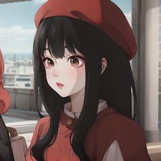 Anime Girlboss Pfp Cute, Anime Girlboss Icon, Aesthetic Profile Picture Cartoon Soft, Pelo Anime, Cute Pfp, Girl Pfp, Best Anime Couples, Cartoon Profile Pictures, Anime Expressions