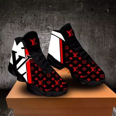 Buy louis vuitton nike black aj13 sneakers shoes best shoes louis vuitton for men women l-jd13 - Love Art USA Louis Vuitton Nike, Louis Vuitton Shoes Sneakers, Jordan 13 Shoes, Jordan Shoes Retro, Popular Sneakers, Air Jordan Sneakers, Jordan 13, Louis Vuitton Shoes, Shoe Gifts