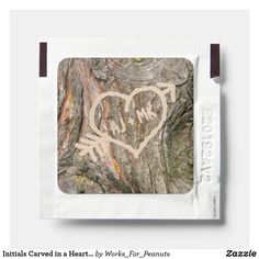 Wood Initials, Tree Carving, Tree Bark, White Box, Heart On, Hand Sanitizer, A Tree, A Heart, Tree Of Life