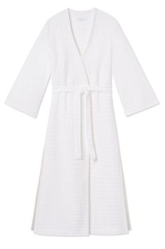 Waffle Robe in White Robe For Pajama, Keep It Cool, Bridal Fabric, Lounge Dress, New Pant, Waffle Weave, Pajamas Women, Bright White, Short Sets