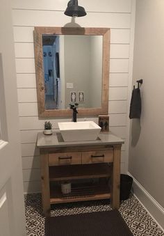 the bathroom remodel is in progress and ready to be finished with new fixtures