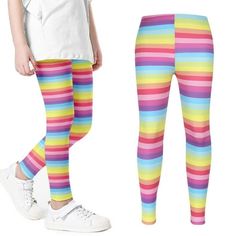 4-12 Years Girls Cartoon Basic Stretch Leggings Toddler Kids Full Length Pants Footless Tights Specification: Style: leisure, daily Material: Milk silk Pants Length: full Gender: girl Age range: 4-12 years old Season: Spring/Summer/Fall Pattern: Cartoon Features: Milk silk material, soft to the touch, does not hurt the child's skin Simple and stylish basic style, all seasons leggings, cute design. It is loved by children. Perfect for outdoor play, birthday party, photography, family day or any o Elastic Waist Leggings, Toddler Leggings, Footless Tights, Outer Wear, Sports Trousers, Stretch Leggings, Girls Leggings, Girls Prints, Kids Prints