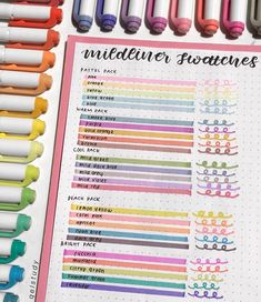 Zebra Midliners, Bullet Journal Markers, Notes Taking, Zebra Mildliner, Bullet Journal Notebook, Notes Inspiration, Bullet Journal Writing