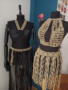 Coachella Dress idea Bohemian Fitted Festival Swimwear, Bohemian Fitted Swimwear For Festival, Bohemian Fitted Swimwear For Music Festival, Fitted Bohemian Swimwear For Music Festival, Fitted Bohemian Swimwear For Party, Dj Costume, Macrame Dresses, Macrame Skirt, Dress Festival Outfit