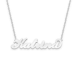 Katrina name necklace Gold Custom Necklace, Personalized Gifts For Her 
								Add something extra special to your jewelry box with Name Necklace Official engravable necklaces.
								The Katrina's 14k gold name necklace is best gifts for Katrina. Name Necklace Official provides affordable engravable jewelry that won't 
								break the bank. In addition, these pieces make for very thoughtful and appreciated gifts for friends and family. 
								And whether valentine's day gifts, mother's day gifts, christmas gifts, wedding gifts, graduation gifts, birthday gifts,
								 NAME NECKLACE are all the best gift choice store. Katrina Name, Engravable Jewelry, Name Necklace Gold, Gold Name Necklace, Personalized Gifts For Her, Engraved Jewelry, Gifts Birthday, Engraved Necklace, Necklace Personalized