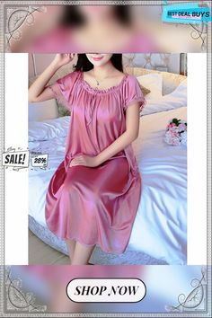 Women's Casual Dress Summer Dress Midi Dress Polyester Sexy Dressy Patchwork Color Block Round Neck Party Home Light Pink Black Summer Spring One-size Spring Stretch Dresses For Night, Stretch Dresses For Spring Night, Spring Night Stretch Dress, Pink Summer Night Dress, Stretch Sleep Dress, Elegant Short Sleeve Night Dress, Elegant Short Sleeve Dresses For Night, Pink Stretch Dress For Sleep, Pink Stretch Sleep Dress