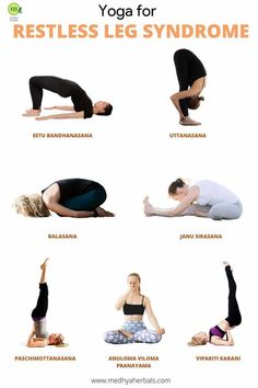 yoga poses for restles leg syndrome and backbend exercises to help you get better postures