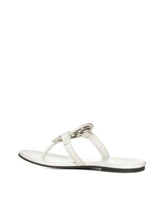 Upper: 100% Leather Elegant Leather Beach Sandals, Designer Leather Sandals For Vacation, Elegant Sandals With Leather Lining For Vacation, Chic Calf Leather Beach Sandals, Chic Calf Leather Sandals For Beach, Soft Sandals, Tory Burch Miller, Saint Laurent Shoes, American Fashion Designers