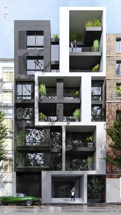 Housing Facts Apartment Facade Design, Residential Architecture Apartment, Apartments Exterior, Apartment Exterior, Section 8, Facade Architecture Design, Residential Building Design, Brick Architecture, Architecture Building Design