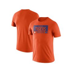 Sport a casual look that says you're always down to ride for the team with this Clemson Tigers Plate T-shirt. This Nike tee features a custom license plate-styled graphic and a classic design that makes it an ideal pick for game day. Make this Clemson Tigers shirt part of your rotation and you'll always have license to cheer the loudest for your favorites.Sport a casual look that says you're always down to ride for the team with this Clemson Tigers Plate T-shirt. This Nike tee features a custom Nike Orange Crew Neck T-shirt, Nike T-shirt For Football Season Sports Events, Nike Pre-shrunk T-shirt For Baseball Season, Nike T-shirt For Baseball Season, Collegiate Nike T-shirt With Team Name, Nike Collegiate T-shirt With Team Name, Nike T-shirt For Football Season Game Day, Nike T-shirt For Baseball Season Fan Gear, Nike Collegiate T-shirt For Sports Season