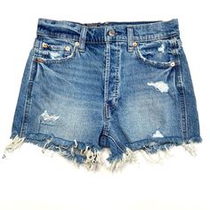 Gap Denim Shorts New With Tags Size 26 Cheeky Short High Rise Button Fly Frayed Hem Distressed Denim Please See Photos For Measurements And Fabric Details New Condition Gap Denim Blue Summer Bottoms, Summer Gap Denim Blue Bottoms, Summer Denim Blue Gap Bottoms, Gap Denim Shorts In Medium Wash, Gap Denim Jean Shorts, Gap Blue Jean Shorts For Summer, Trendy Gap Denim Jean Shorts, Gap Blue Jeans For Summer, Gap Denim Jeans For Summer