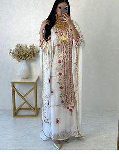 ad eBay - Type : Dubai Kaftan Wedding dress Moroccan kaftan, African kaftan, Islamic kaftan, Farasha, Abaya, Formal kaftan, Occasion dress, Beach dress, (inner lining included ). Fabric Colour : As Shown In Image. Floor-length Georgette Kaftan For Festivals, Festival Floor-length Georgette Kaftan, Eid Dabka Embroidered Georgette Kaftan, Eid Dabka Embellished Georgette Kaftan, Elegant Gold Floor-length Thobe, Festive Floor-length Georgette Kaftan, Traditional Gold Floor-length Kaftan, Gold Georgette Floor-length Dress, Gold Floor-length Thobe For Party