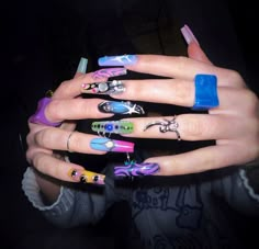 Rave Nails, Spring Instagram, Creative Nail Designs, Crazy Nails, Designs Nail