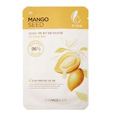 the face shop mango seed sheet mask