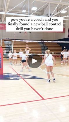 317K views · 710 reactions | Comment “BALL CONTROL” and I’ll send you my ball control bundle!

🩵 it doesn’t matter what you teach your players, if they are bored 🥱 with your practices, it’s going to be hard to get anything accomplished. It’s time to make a change‼️“if your drills aren’t fun, then they are done.” 

🩵Soooo I went into the archives 🗄️ and bundled together my favorite 25 ball control drills. I used these exact drills with my collegiate team. They are fun 🤩 and get the job done ✅ 

Comment “BALL CONTROL” 👇🏽👇🏽👇🏽 & I will send them to you!

🚨Pro-Tip: you must be following me‼️ | The Volleyball Package Physical Education Bulletin Boards, Coaching Tips, Blah Blah Blah, Positive Reinforcement, Build Trust, Make A Change, Physical Education, Strong Relationship