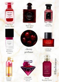 #perfume #perfumelovers #cherryperfume #fragrance #cherryaesthetic Cherry Perfume Fragrance, Cherry Perfume, Cherry Cherry, Cherry Cola, Hygiene Products, Perfume Scents, Body Care Routine, Perfume Collection, Clean Girl