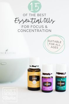 Concentration Tips, Natural Motherhood, Eo Blends, Focus Concentration