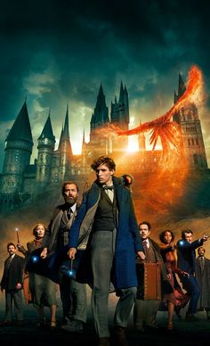 the poster for fantastic beasts, which is based on harry potter's house