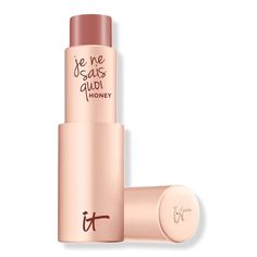 Je Ne Sais Quoi Hydrating Lip Balm Treatment - IT Cosmetics | Ulta Beauty Lip Color Tattoo, Hydrating Lip Balm, Grape Seed Extract, Rosé Details, It Cosmetics, Soft Lips, Lip Color, Ulta Beauty, Lip Colors