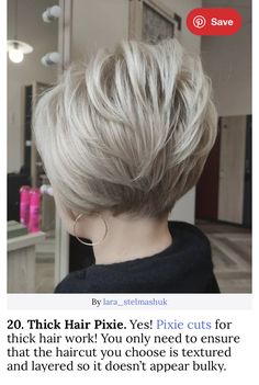 Sweet Hairstyles, Thick Hair Cuts, Short Hairdos, Hair 2024, Pretty Shorts, Short Styles, Short Haircuts