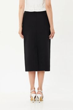 Stylish and Comfortable Women's Midi Pencil Skirt for Work and Beyond Elevate your work wardrobe with our G-Line Midi Pencil Skirt. This slim-fit skirt with a figure-hugging cut is perfect for stylish women who want to look and feel their best. The Pencil skirt adds a touch of elegance and makes it easy to move around. The simple and classic design makes it versatile and easy to pair with a blouse or a plain tank top. Available in sizes 8-18, this pencil skirt is perfect for work, business, offi Relaxed Lined Skirt For Workwear, Relaxed Fit Lined Pencil Skirt, Fitted Workwear Skirt, Fitted Lined Skirt For Work, Fitted Lined Bottoms For Workwear, Fitted Midi-length Bottoms For Office, Relaxed Midi Skirt For Workwear, Lined Midi Skirt For Office, Office Midi Skirt With Lining