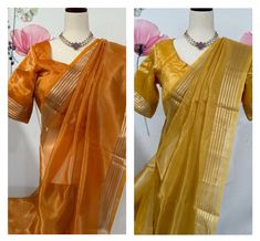 Amazing silk mark certified Banarasi tissue saree blouse size 36-40 fall & pico done. Comes with in-skirt Exclusive sarees from Haas Formal Cotton Silk Saree With Sheer Dupatta, Formal Cotton Silk Dupatta For Diwali, Formal Cotton Silk Saree Set, Formal Cotton Silk Pre-draped Saree With Dupatta, Formal Cotton Silk Pre-draped Saree For Diwali, Cotton Silk Saree With Traditional Drape For Formal Occasions, Formal Cotton Silk Saree With Traditional Drape, Formal Tissue Silk Blouse Piece With Pallu, Chanderi Saree For Formal Navratri Festivities