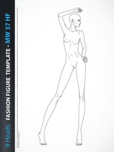 a drawing of a naked woman standing in front of a white background with the words fashion week written below it