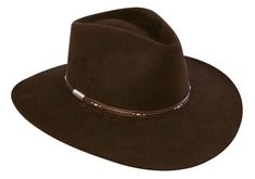 A must-have hat from the Stetson Gun Club CollectionQuality 5X rabbit fur felt hat is durable and long wearingMoisture-wicking Comfort Sweat hat sweatband Brown leather hat band features small silver-tone conchos & signature Stetson hat  tackProudly made in the U.S.A.. brim:3 1/4" or 3" COSTUME CUT ATT. (FINAL SELL ON COSTUME CUT HATS!) Stetson 5X Pawnee Fur Felt Cowboy Hat Stetson hats boast high quality materials for lasting hat style.  The Stetson Pawnee hat features a brown leather band ador Cowboy Hat Stetson, Stetson Straw Cowboy Hat, Stetson Mushroom Hat, Women’s Stetson Hat, Brown Stetson Cowboy Hat, Brown Leather Hat, Stetson Hat, Cowboy Gear, Felt Cowboy Hats