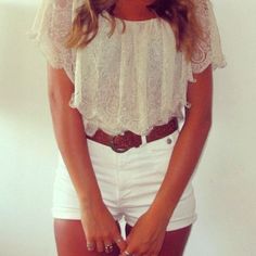 2016 Summer Outfits, Country Dresses With Boots, Summer Outfits Girly, Dresses With Boots, High Waisted Shorts Outfit, Country Dresses, 2016 Summer