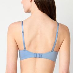 This Ambrielle women's plunge push-up bra is crafted from smooth microfiber with just the right amount of padding for a flattering fit. It provides medium support and features a hook-and-eye back closure. Bra Type: PlungeFeatures: PaddedClosure Type: Hook & EyeSupport: Medium SupportFiber Content: 84% Nylon, 16% SpandexFabric Description: MicrofiberCup Fiber Content: 84% Nylon, 16% SpandexLining Material: Spandex, NylonCare: Line Dry, Hand WashMaterial: NylonCountry of Origin: Imported Solid Color Push-up Bra With Padded Cups, Push-up Bra With Padded Cups, Solid Push-up Bra With Padded Cups, Blue Push-up Bra With Adjustable Straps, Blue Push-up Bra With Removable Pads, Low-cut Padded Nursing Bra, Fitted Blue Push-up Bra, Push-up Nylon Bra With Adjustable Straps, Stretch Nylon Push-up Bra