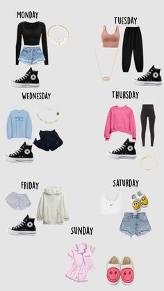 Preppy School Supplies, Trendy Outfits For Teens, Easy Trendy Outfits, Spring Summer Outfits