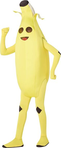 a man in a banana costume standing up