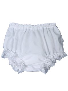 PCDC1W-1-960x1200_4.jpg?0 White Cotton Bottoms With Eyelet Details, Fitted White Diaper Cover For Spring, Fitted White Cotton Diaper Cover, White Cotton Diaper Cover With Elastic Waistband, Psalm 127, Sweet Peas, Kawaii Dress, Under Dress