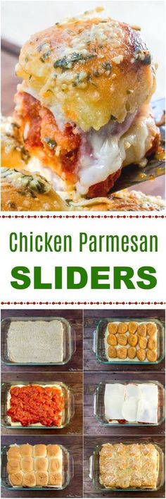 chicken parmesan sliders are an easy and delicious appetizer for any family