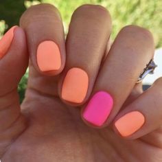 Nails For Summer, Nails Beach, Nagel Design, Nails Colorful, Colourful Nails, Unghie Nail Art, Summer Gel Nails, Nagellack Trends, Bright Summer Nails