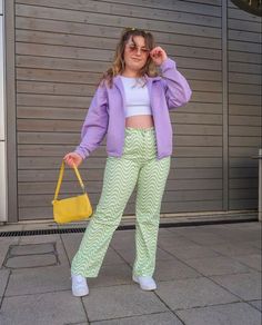 Autumn Plus Size Outfits, 80s Outfits Spirit Week, No Ordinary Girl, Bright Colored Outfits, Outfits Colorful, Aesthetic Summer Outfits, Spring Outfit Idea, Summer Outfits Ideas, Forever 21 Plus Size