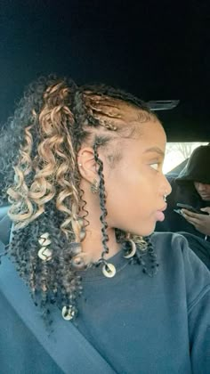 Braiding Locs, Braids And Locs, Braids Ideas, Pretty Braided Hairstyles