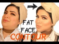 Contour For Plus Size Face, Slim Face Contouring, Slimmer Face Contour, Contour Plus Size Face, How To Make Your Face Look Less Round, Contour For Thinner Face, Round Face Countering, Plus Size Contouring Makeup, Make Up Contouring Round Face