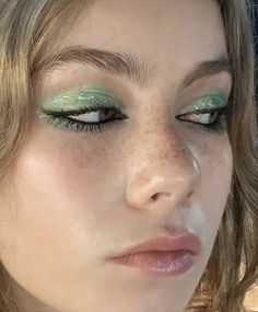 Maquillage On Fleek, Swag Makeup, Ethereal Makeup, Green Makeup, Pinterest Makeup