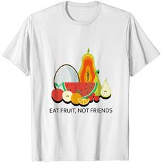 Fruit T-shirt, Fruit T-shirt Fruit Prints, Fruit Shirt, 50th Birthday Decorations, Eat Fruit, Red Hot Chili Peppers, Happy Birthday Parties, 50th Birthday Gifts, Mens Birthday Gifts, Vintage Tshirts