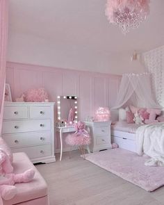 Decor Ideas Bedroom, Pink Room Decor, Pink Home Decor, Pink House, Cozy Room Decor